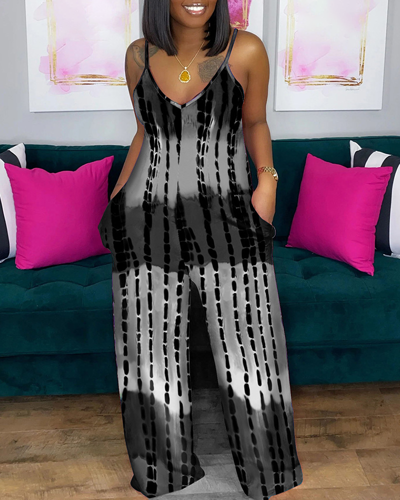 Vacation Is Calling Jumpsuit Grey
