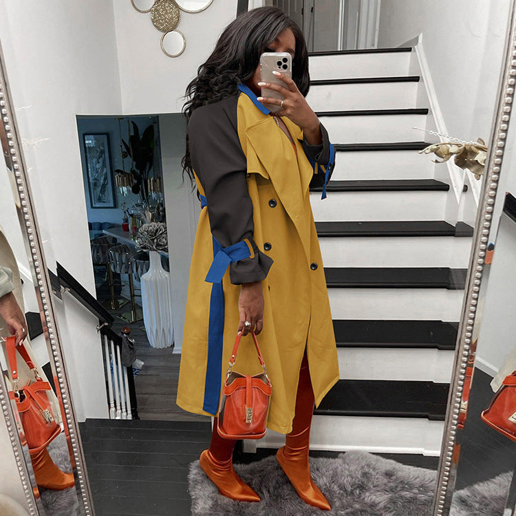 Fashionable Fall/Winter Casual Trench Coat