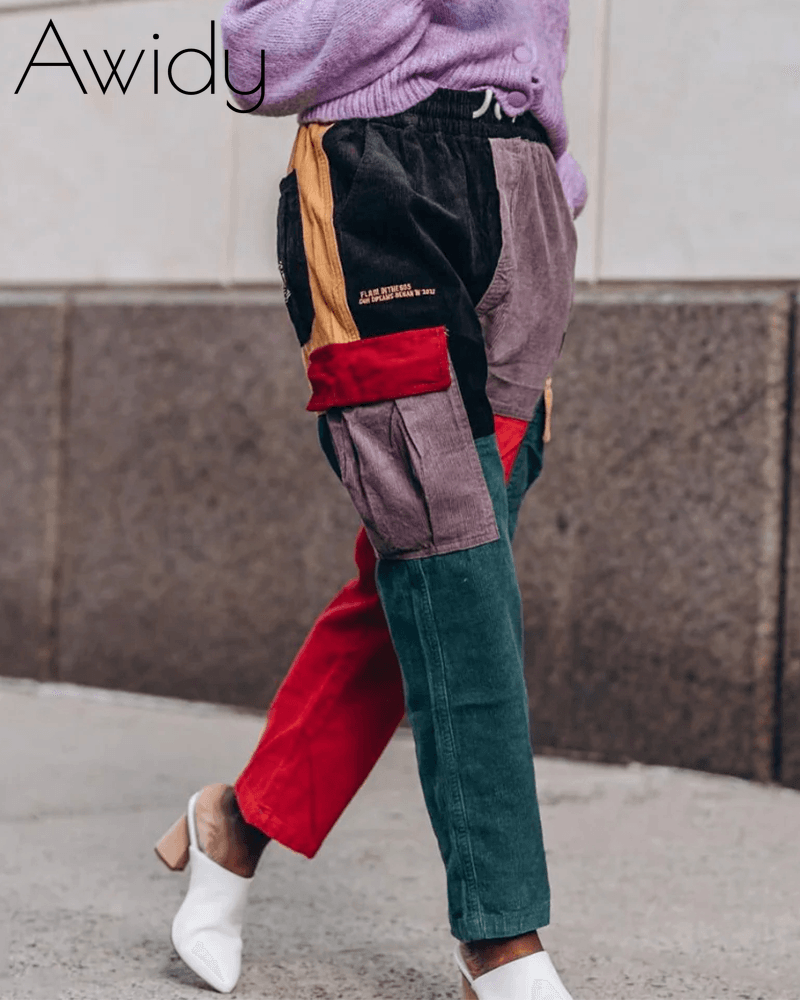 Color Clash Mode Joggers