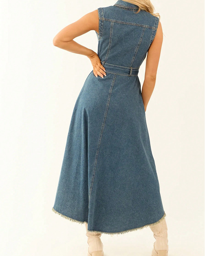 Raw Cut Muse Dress
