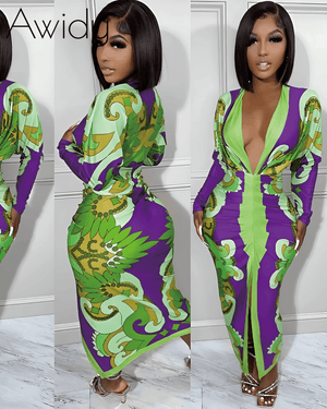 Kassia Dress Green