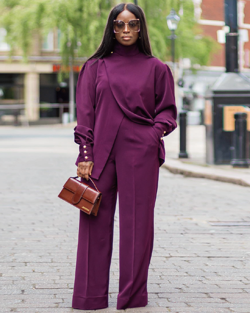 Pacifica Pant Set Purple