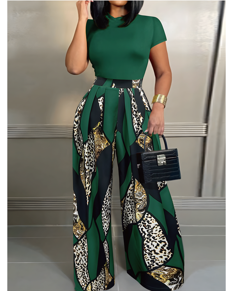 Shay Baby Pant Set Green