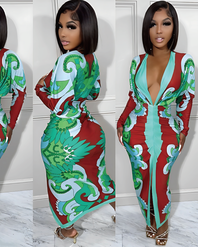 Kassia Dress Emerald