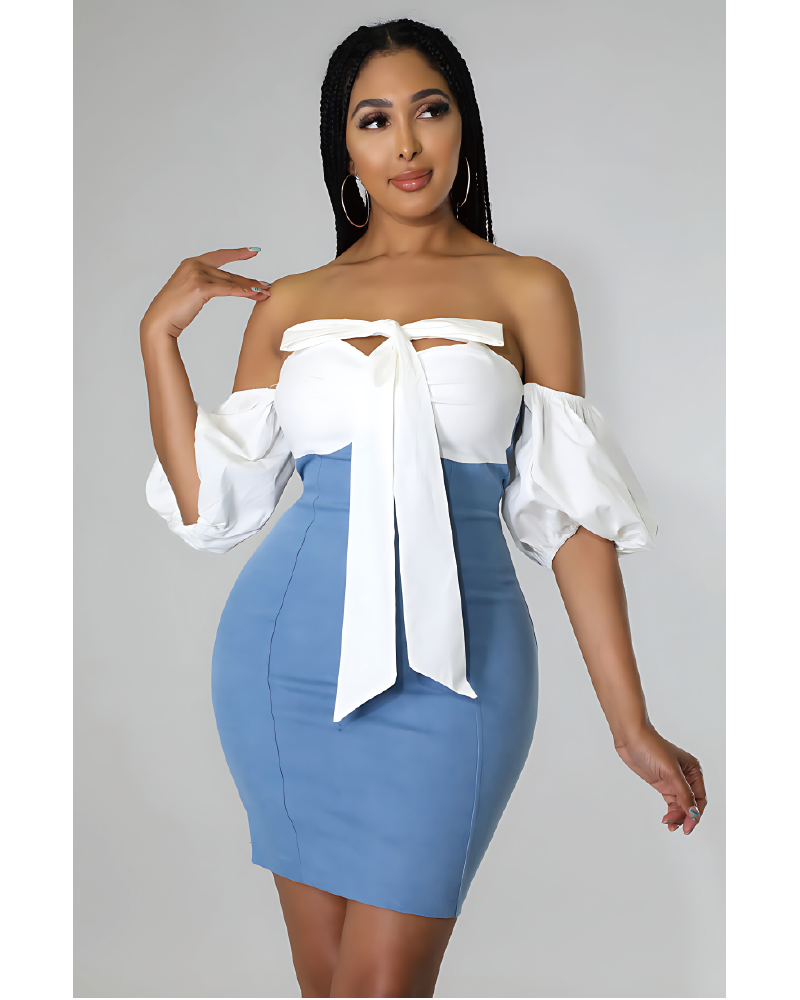 Feeling So Cute Dress Denim