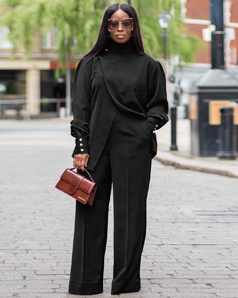 Pacifica Pant Set Black