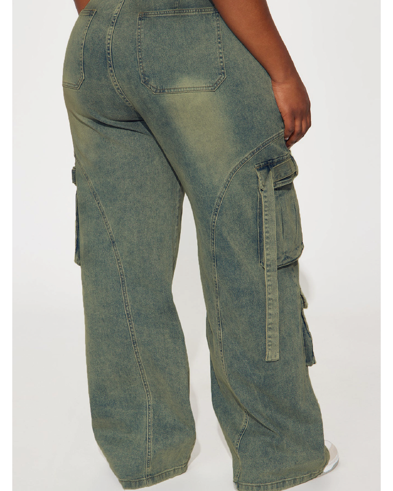 Met My Match Baggy Cargo Jeans