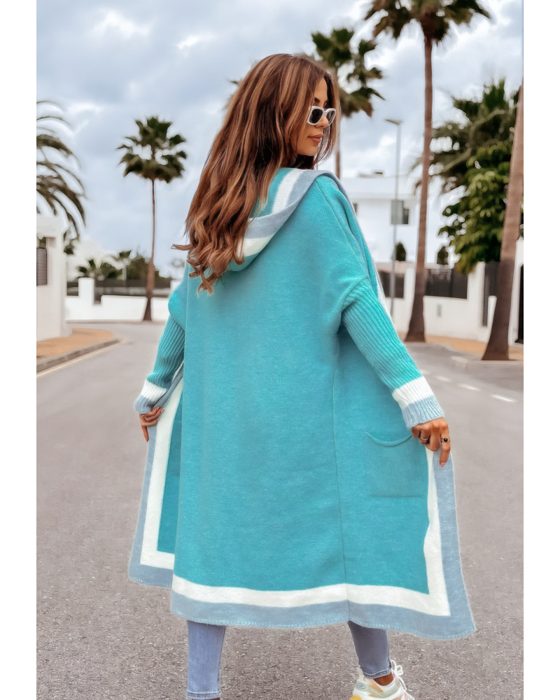 Malibu Ombre Long Cardigan