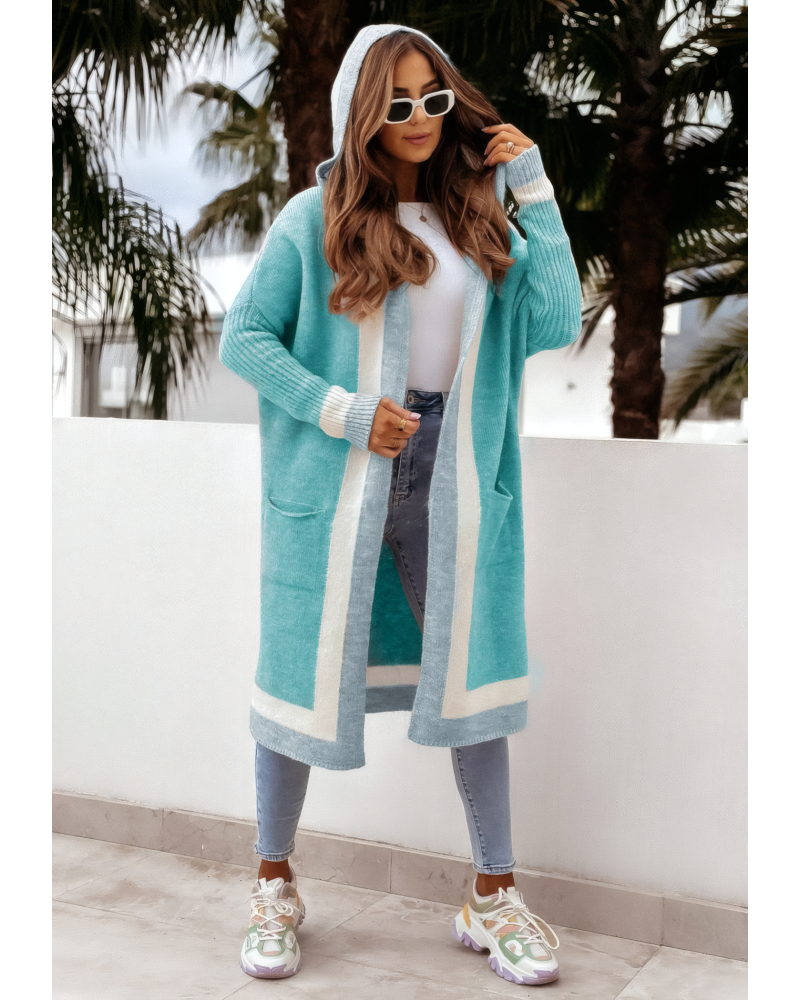 Malibu Ombre Long Cardigan