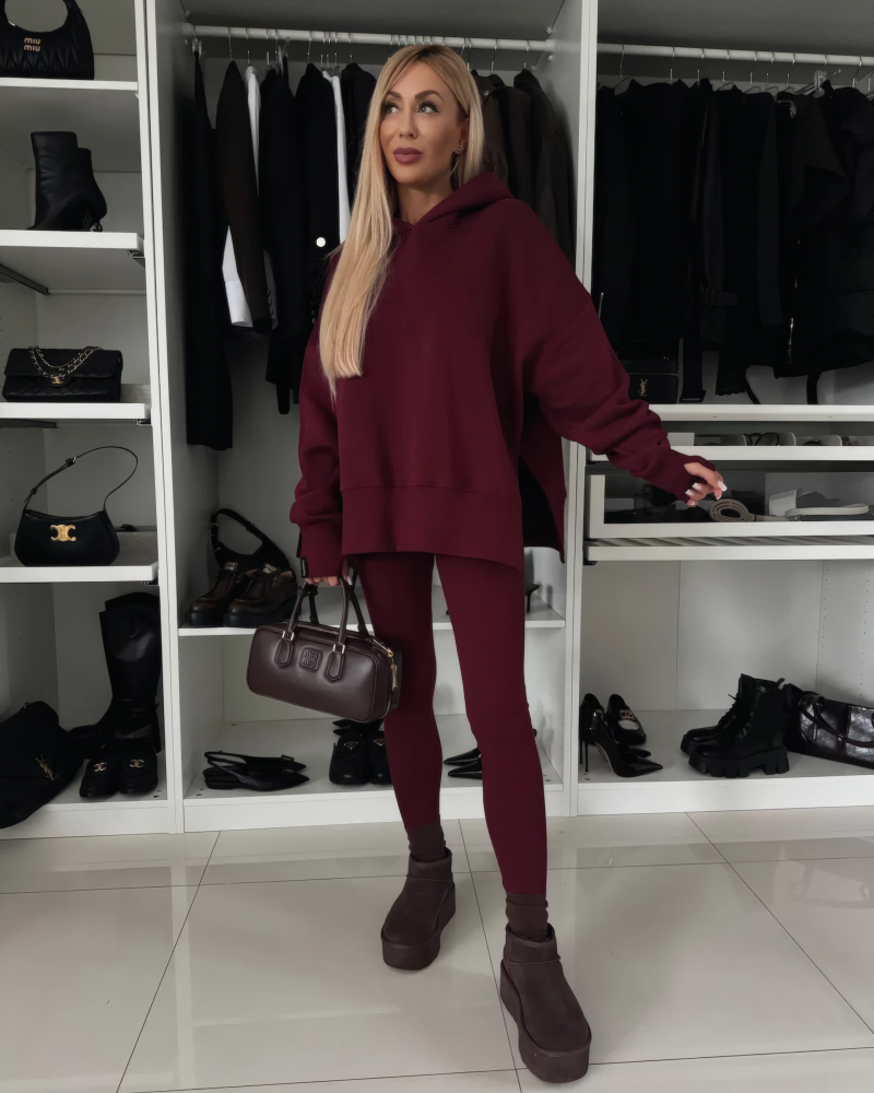 Kmofiest Hours Hoodie Legging Set