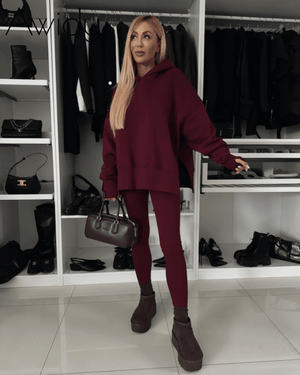 Kmofiest Hours Hoodie Legging Set