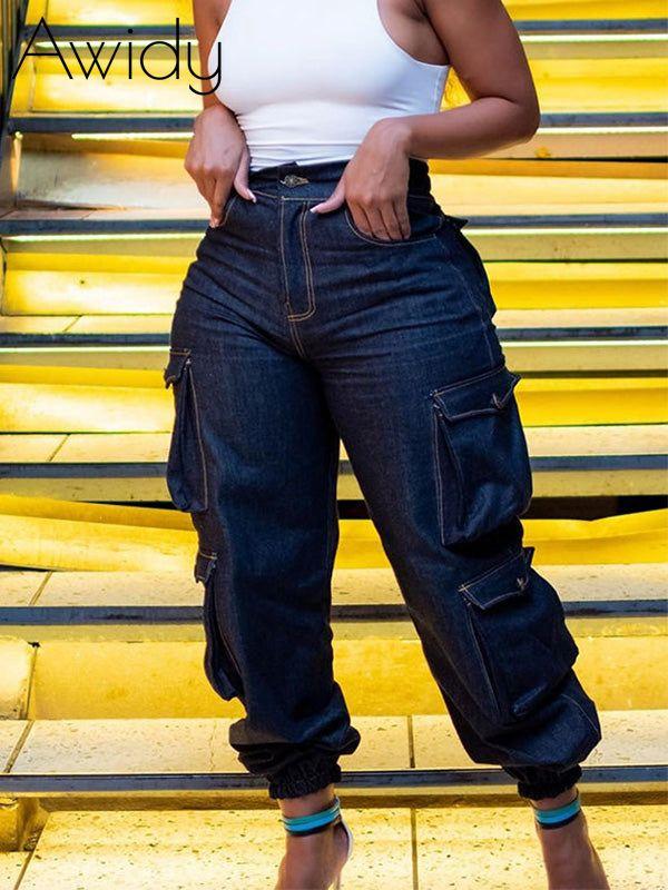 Cargo Jeans Blue