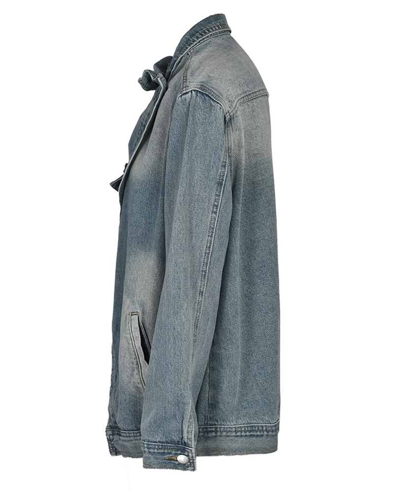 Loose Edge Denim Jacket