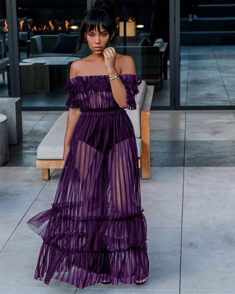 Latest Lover Dress Purple