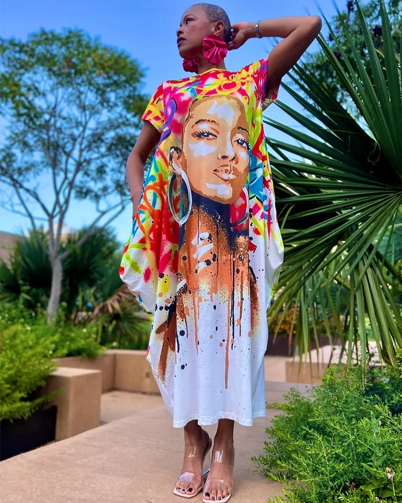 CAME THRU DRIPPIN Dress