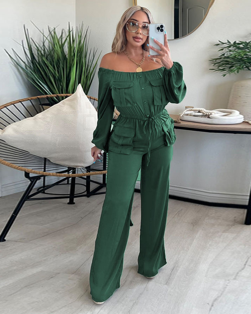 Ella Jumpsuit Green