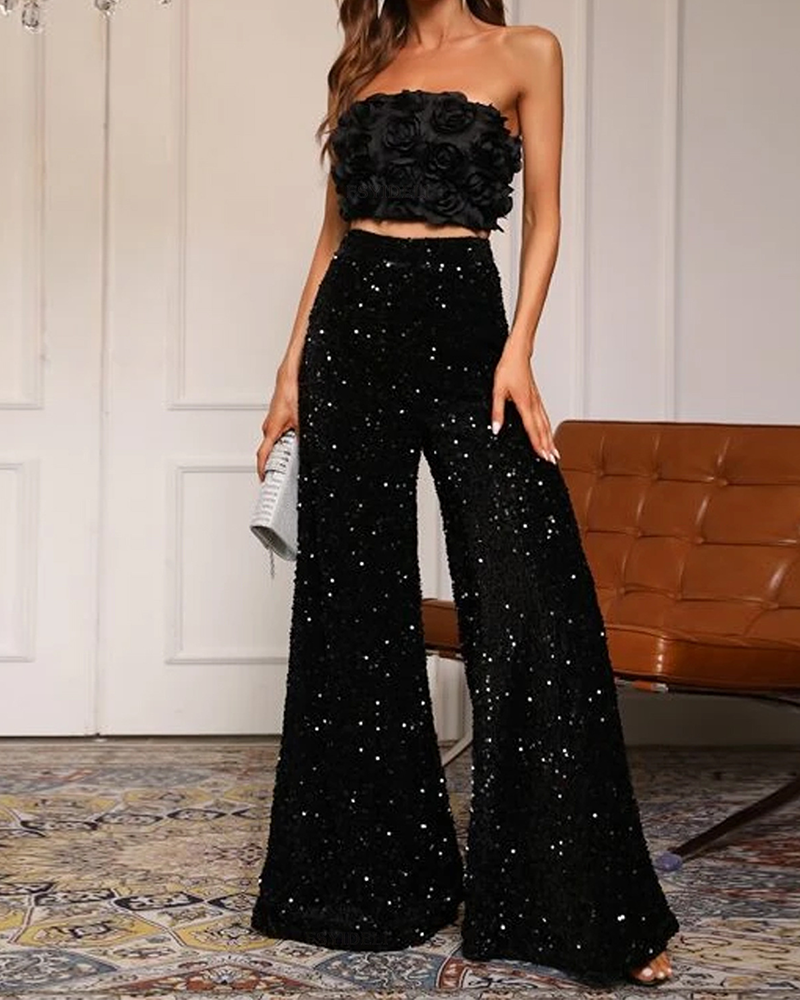 Day Or Night Sequin Pants