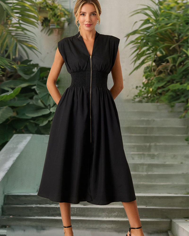 Ruch Me Right Midi Dress