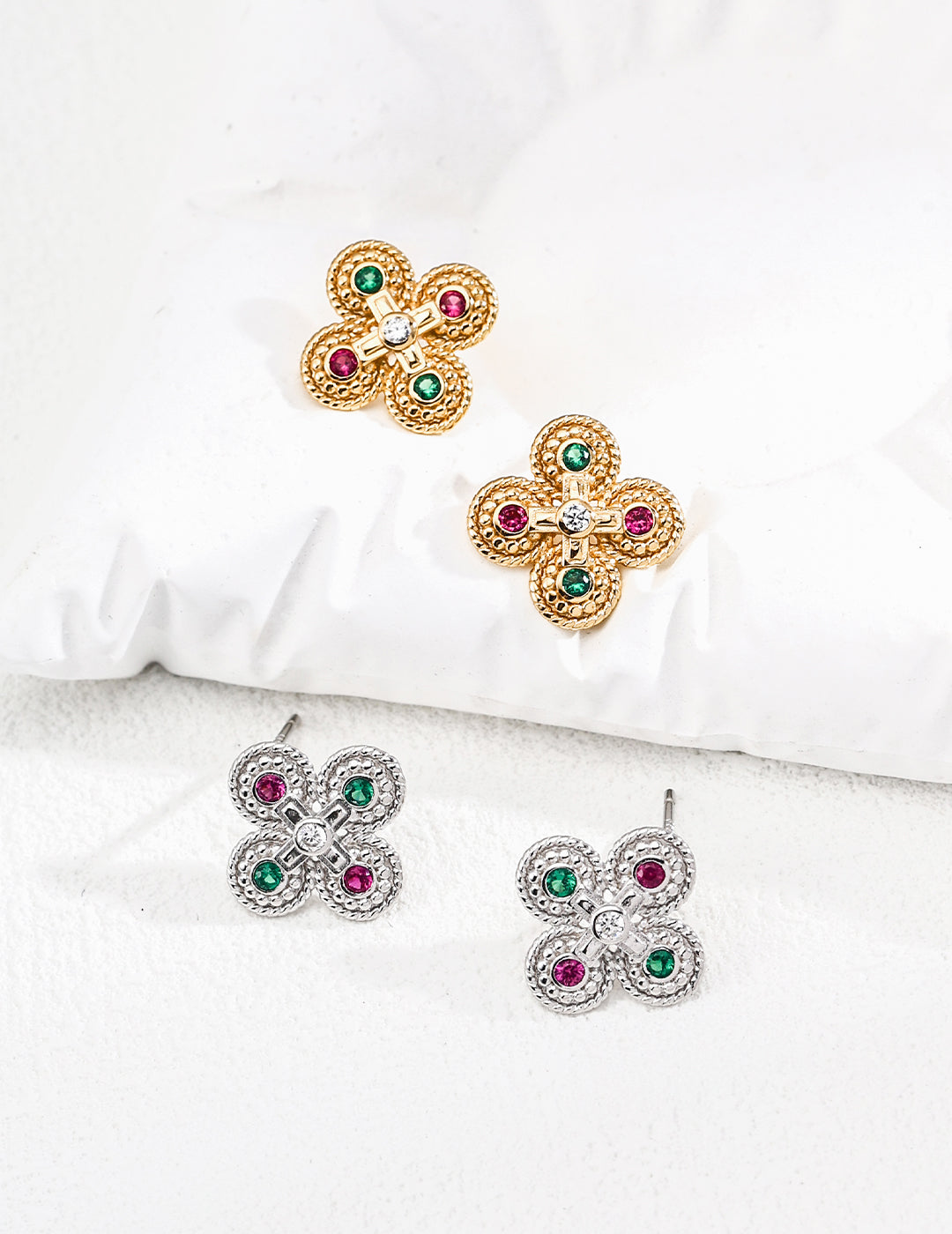 Byzantine Fashion Vintage Earrings