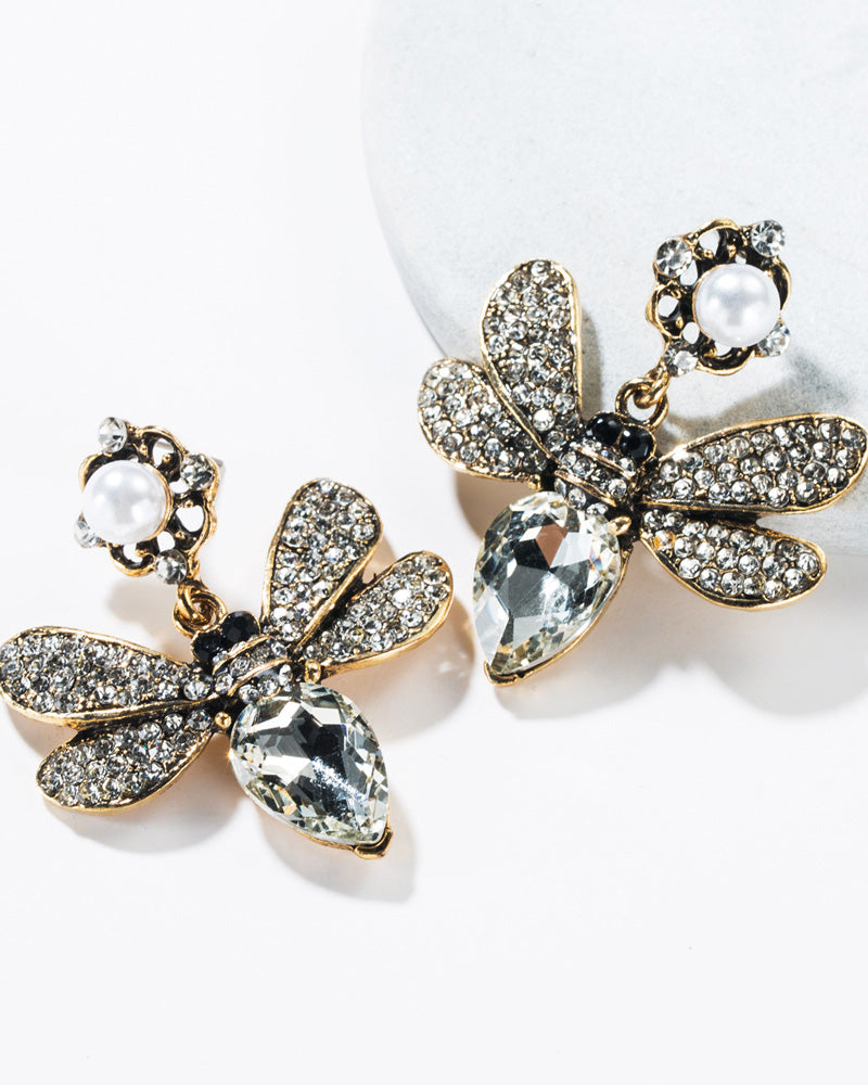 Dragonfly Earrings SILVER