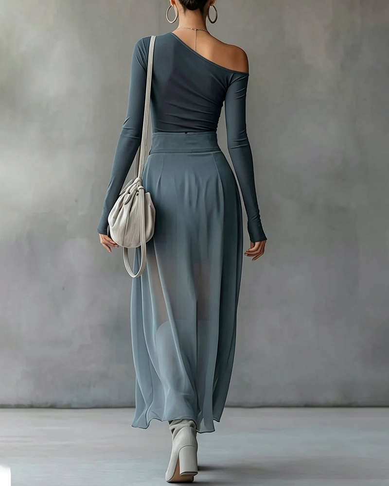 Femme Elegance Skirt Set