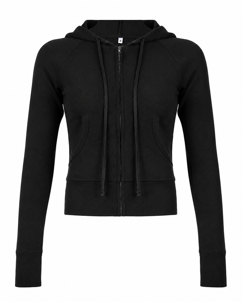 Baddie Zip-Up Hoodie