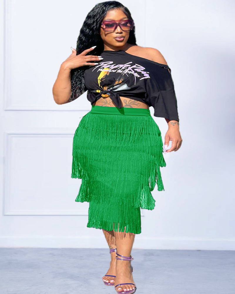 Just Dance Skirt GREEN