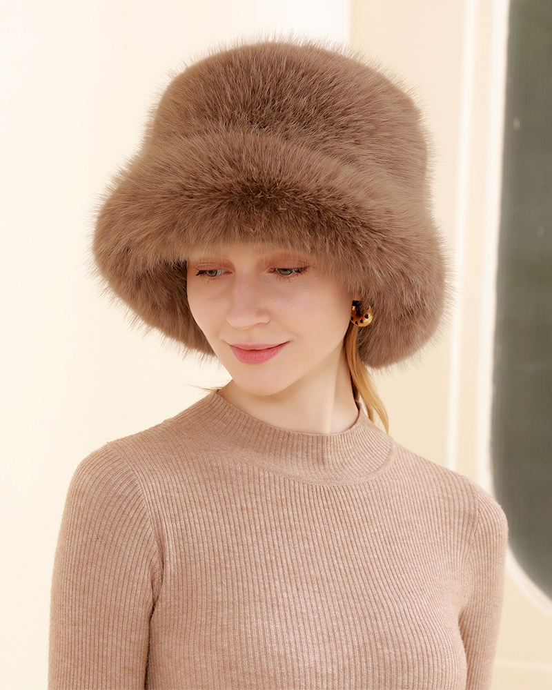 Winter Whisper Hat Coffee