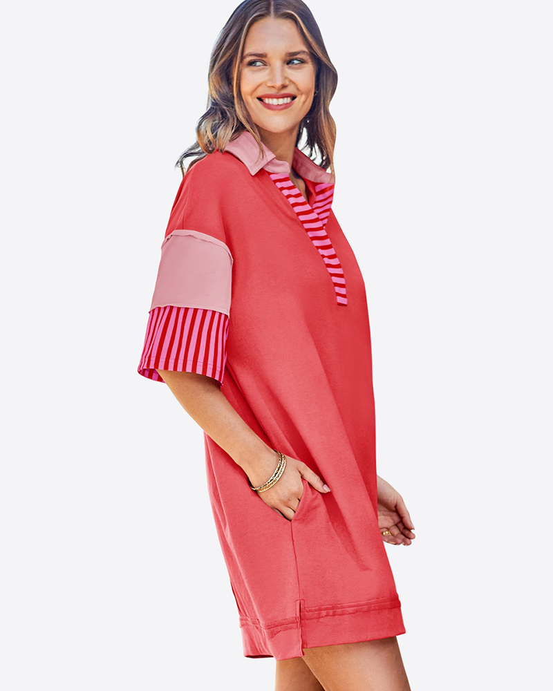 Summer Stripe Club Dress
