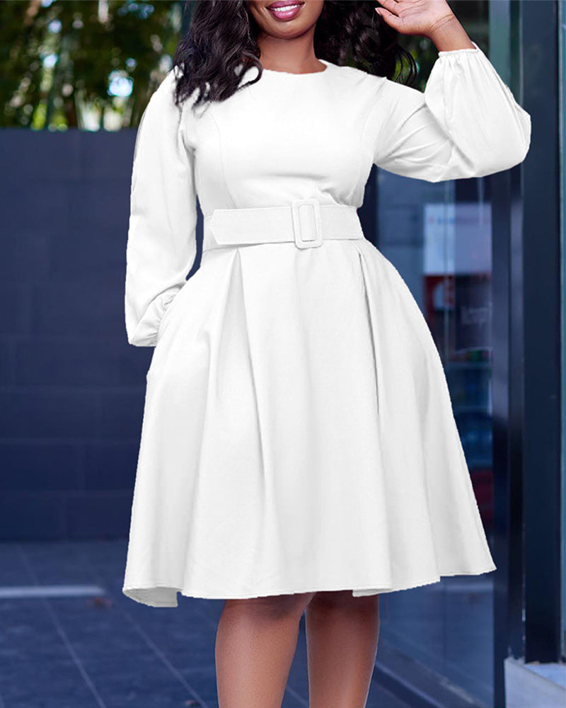 Eileen Midi Dress White