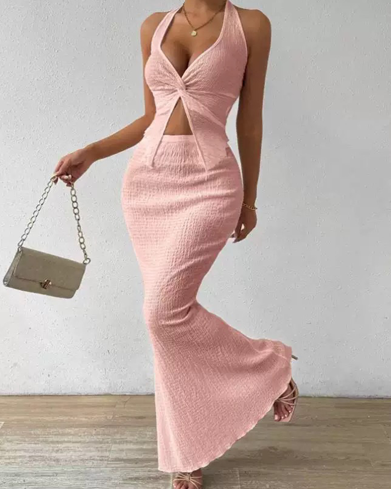 The Twist Edit Skirt Set