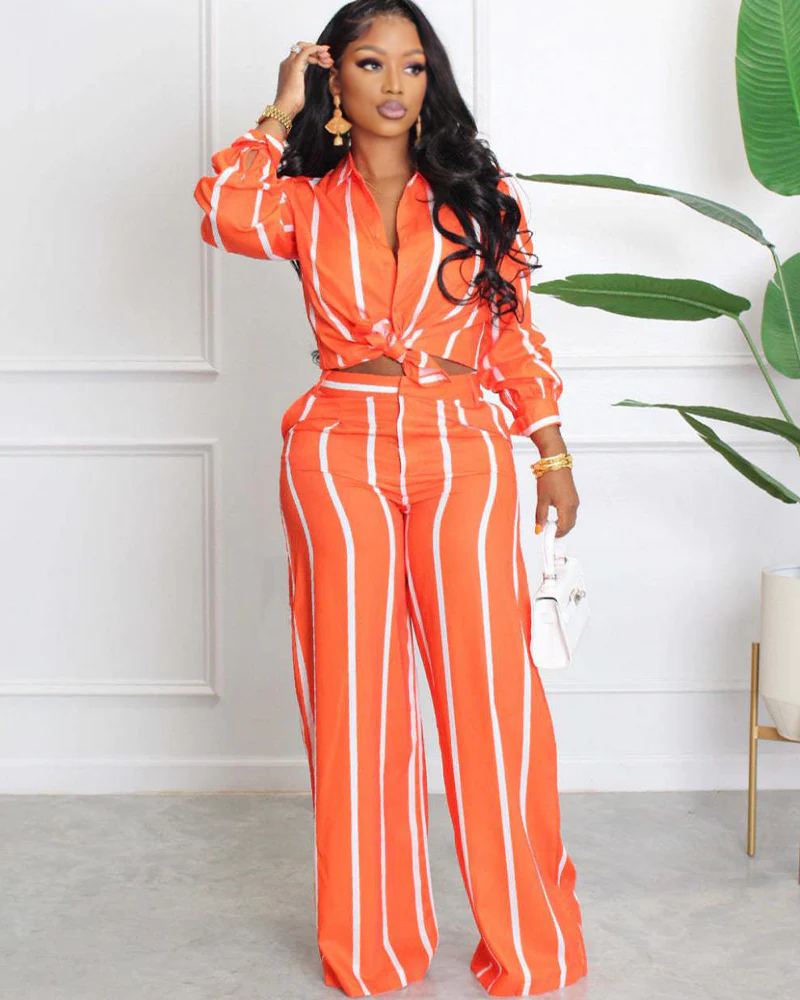 Carmila Pant Set Orange