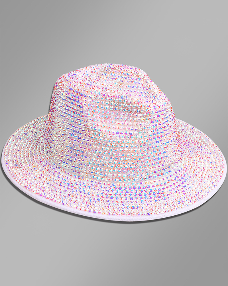 Stardust Brilliance Fedora Onesize Aurora Borealis