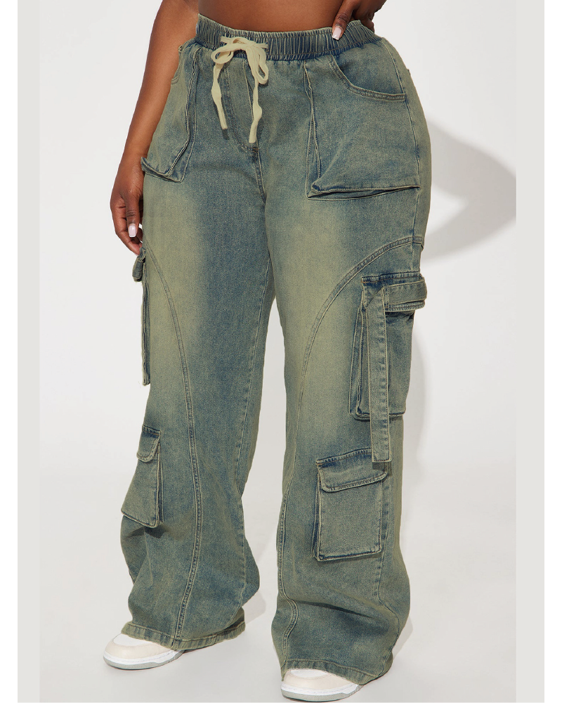 Met My Match Baggy Cargo Jeans