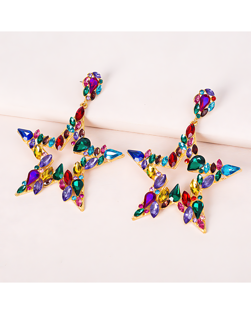 Juicy Fruit Earrings Purple