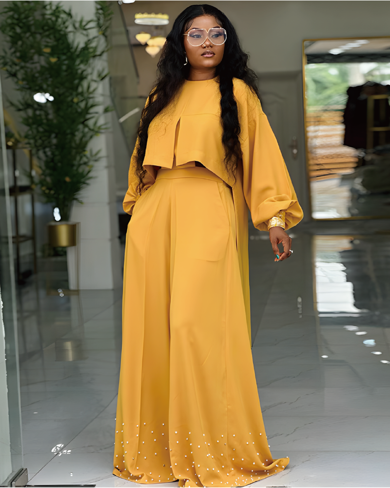 Ensemble pantalon large Naomi