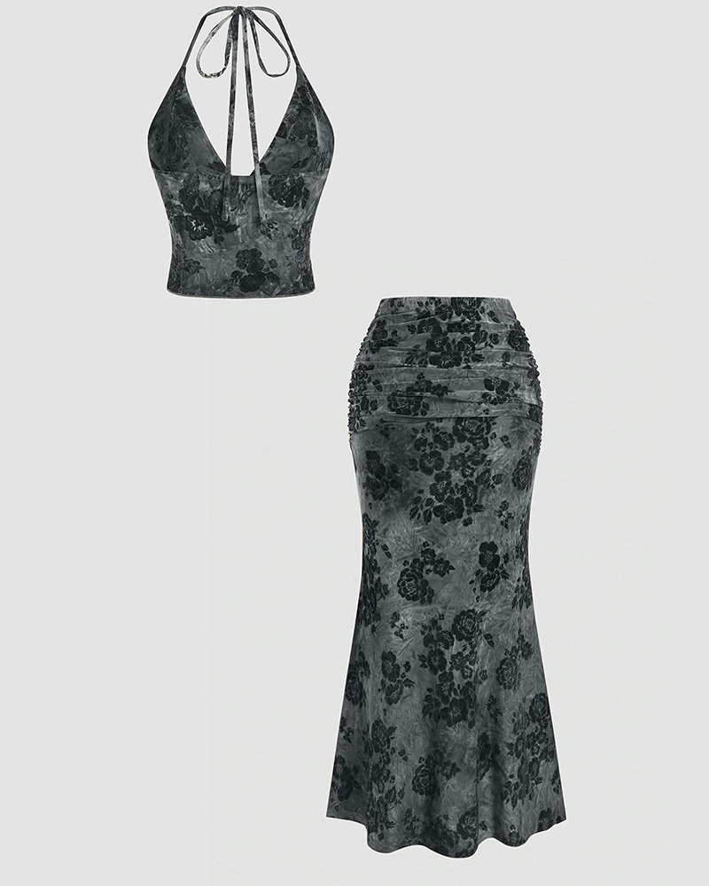 The Drawstring Project Skirt Set