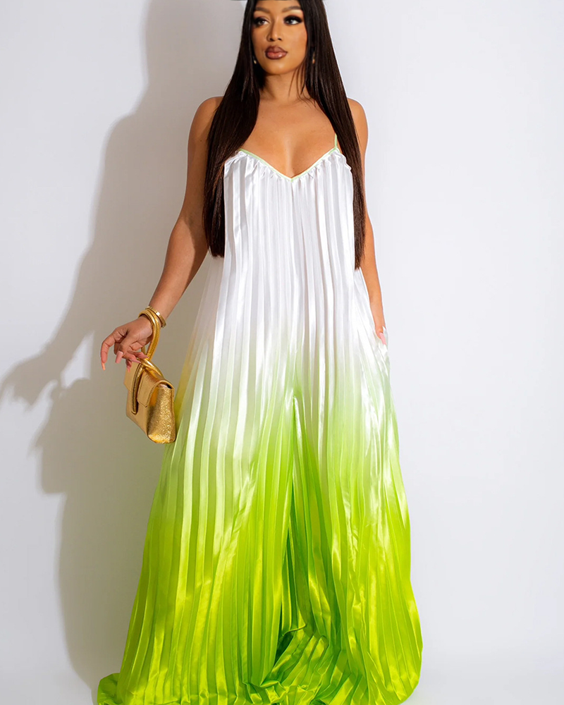 Adryana Jumpsuit Green