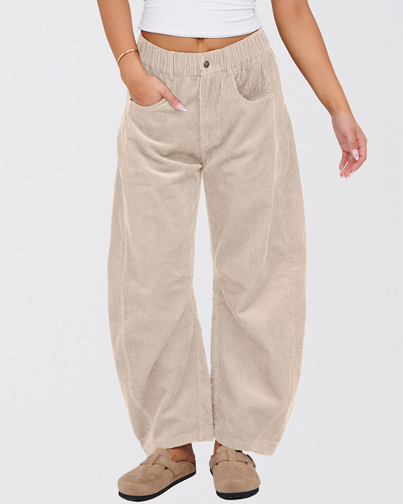 Modern Classic Corduroy Pants