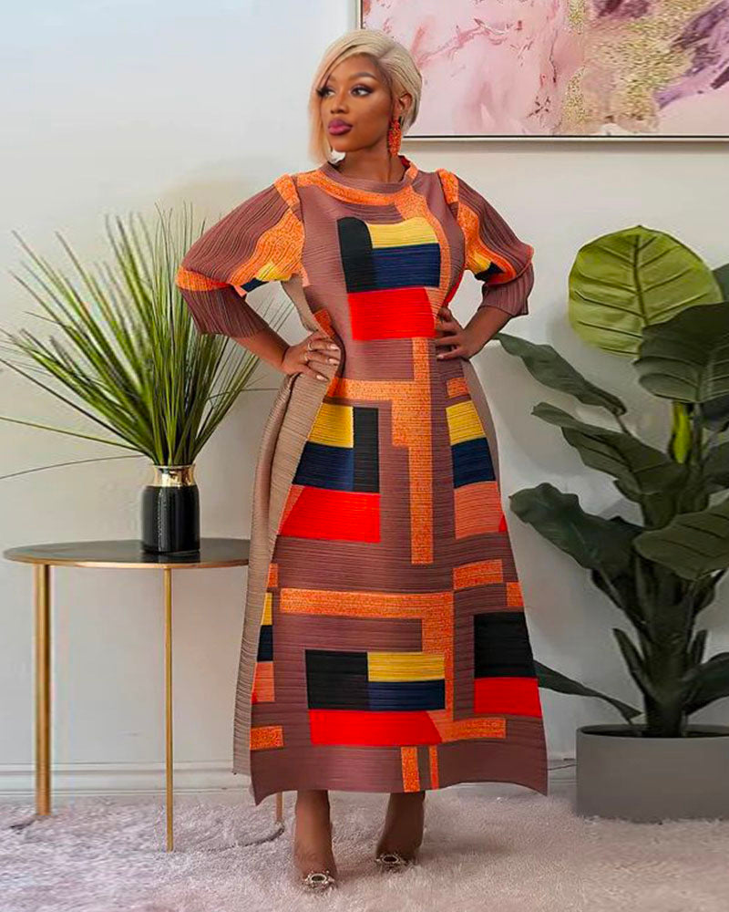 TALIA DRESS TaliaBrown One Size Fits up to 2XL