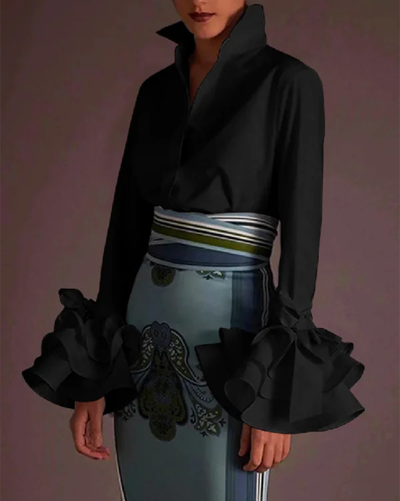 All Day Blouse Black