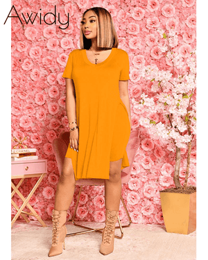 Linda Short Set Orange