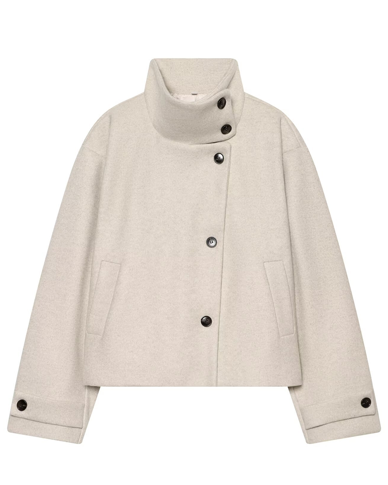The Everyday Wool-Look Coat