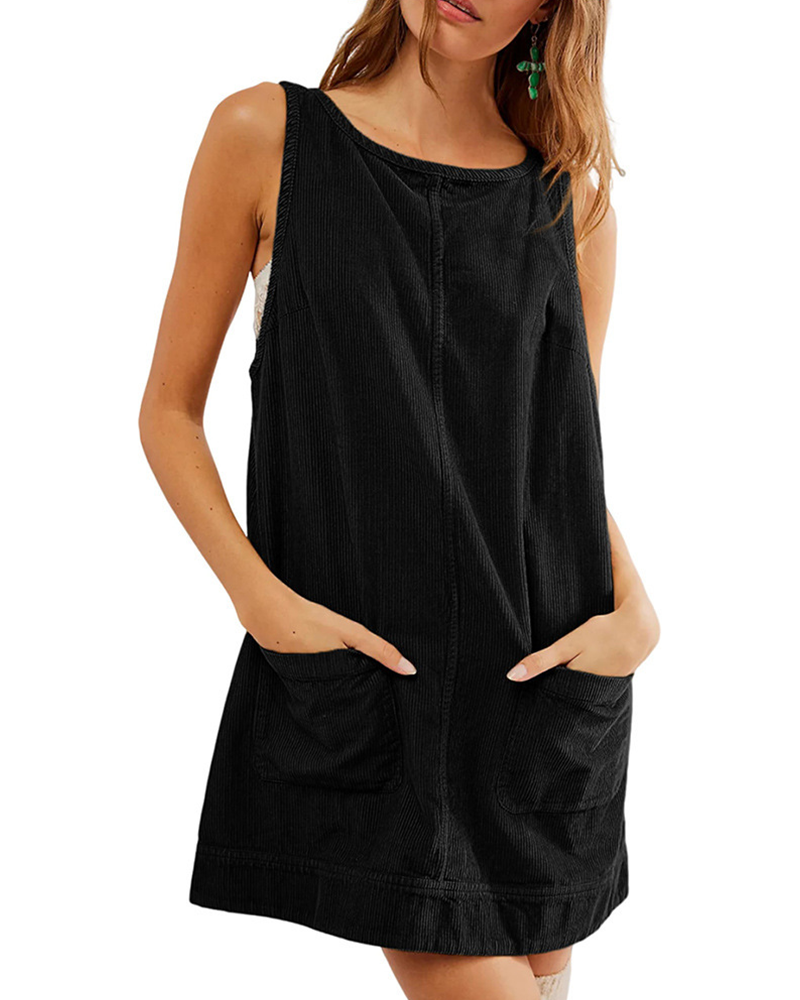 Vintage Corduroy Dress