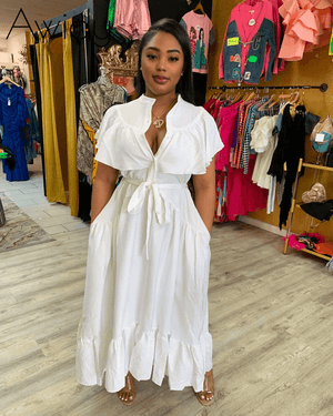 Calia Dress White