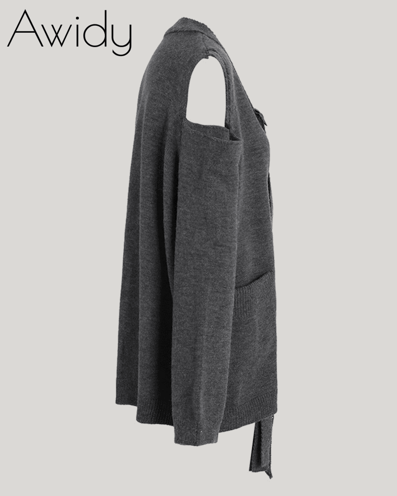 NEUTRAL CODE KNIT CARDIGAN