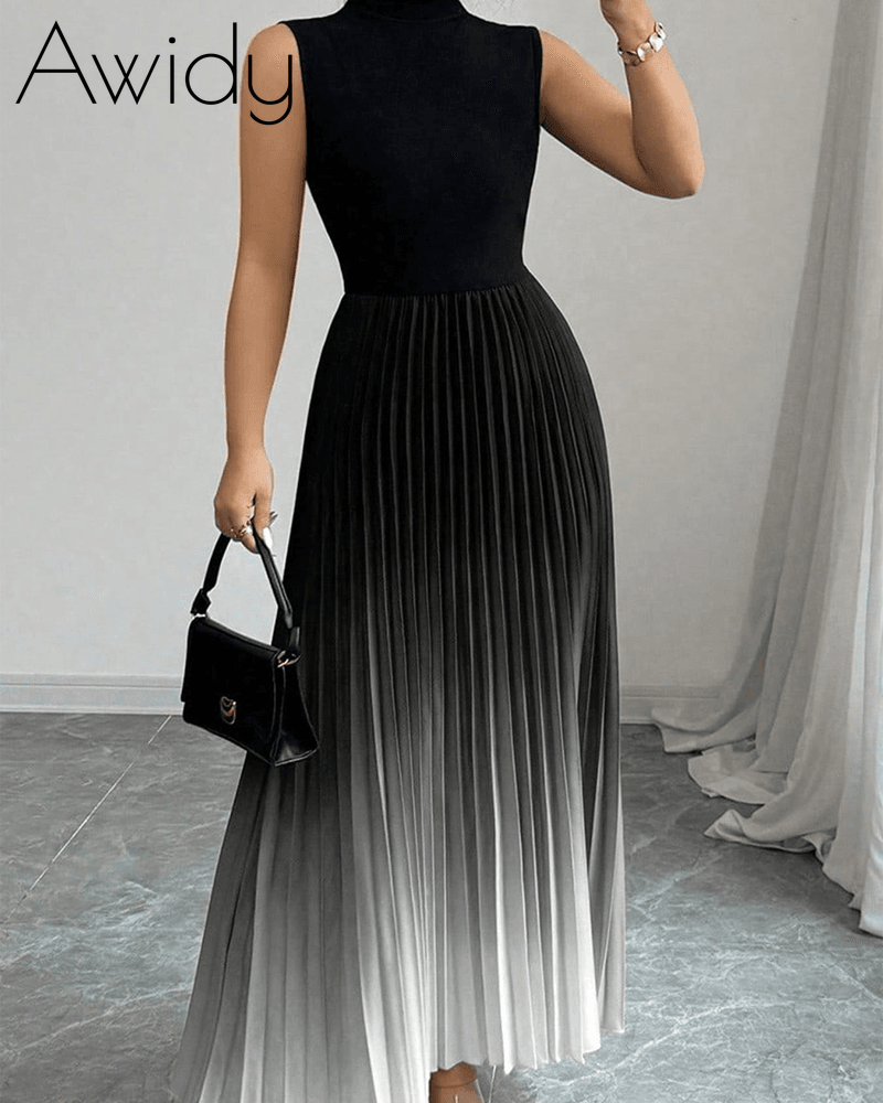 Ombre Print Tank Dress