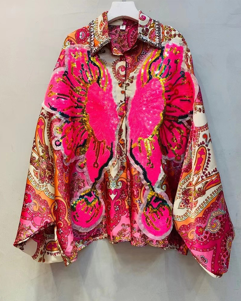 Butterfly TOP ONESIZE RED