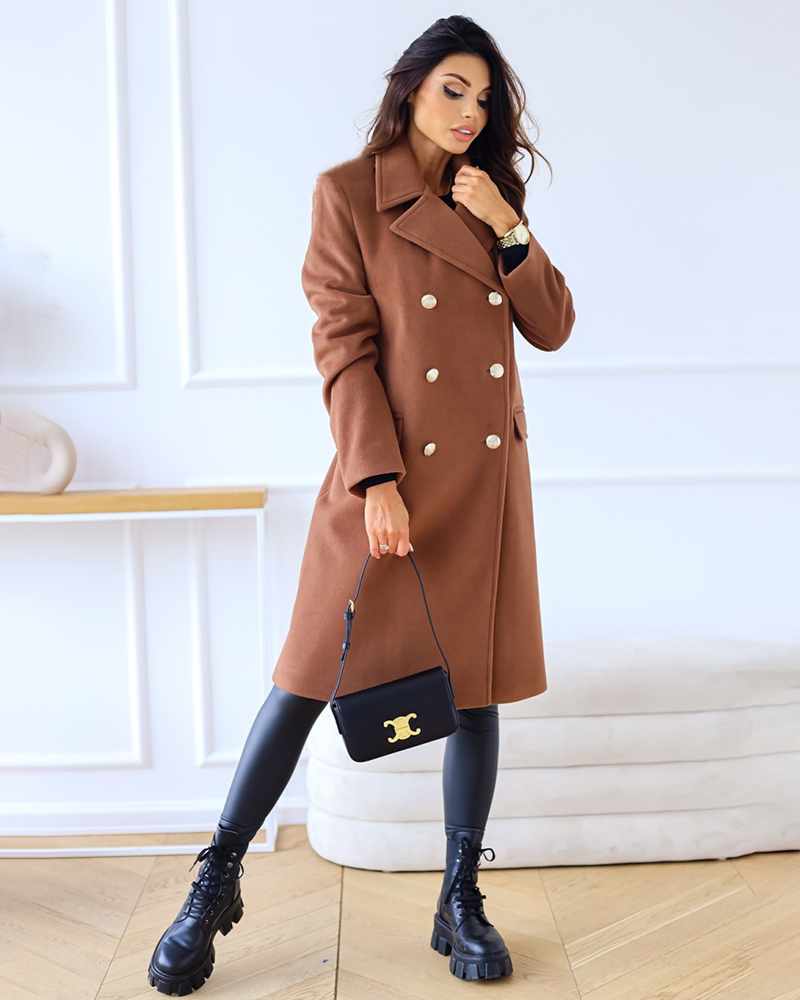 Savona Double-Breasted Wool Coat
