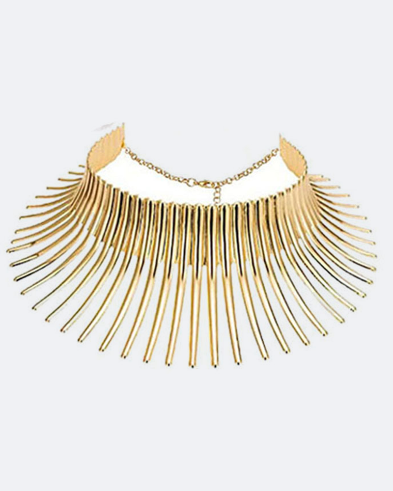 Iconic Power Metal Necklace